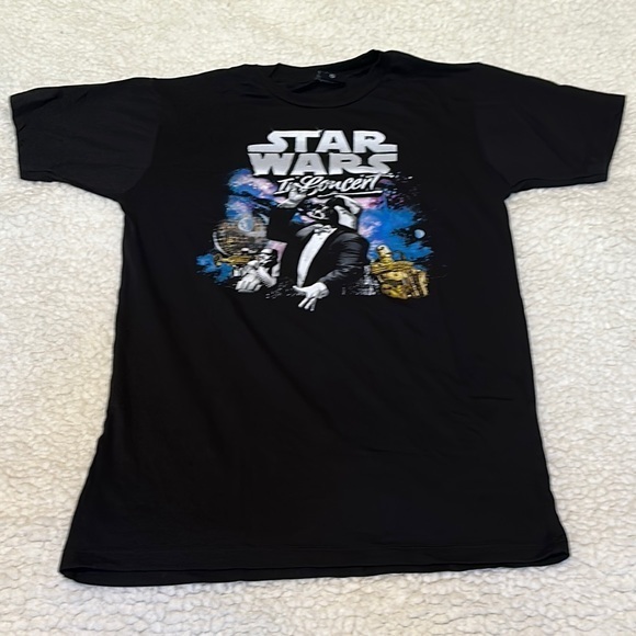Star Wars Other - Star Wars in‎ Concert 2009 Tour Merch Graphic T-Shirt